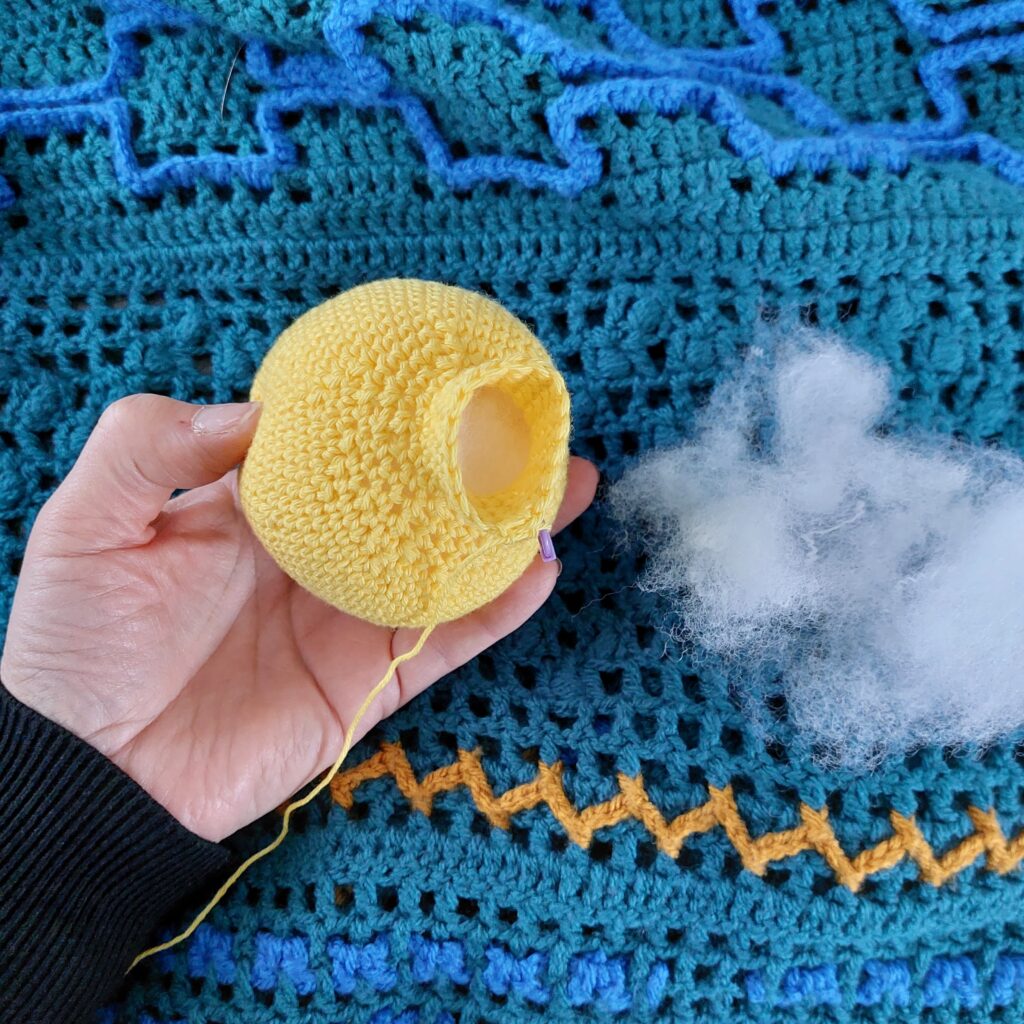 Amigurumi füllen 2