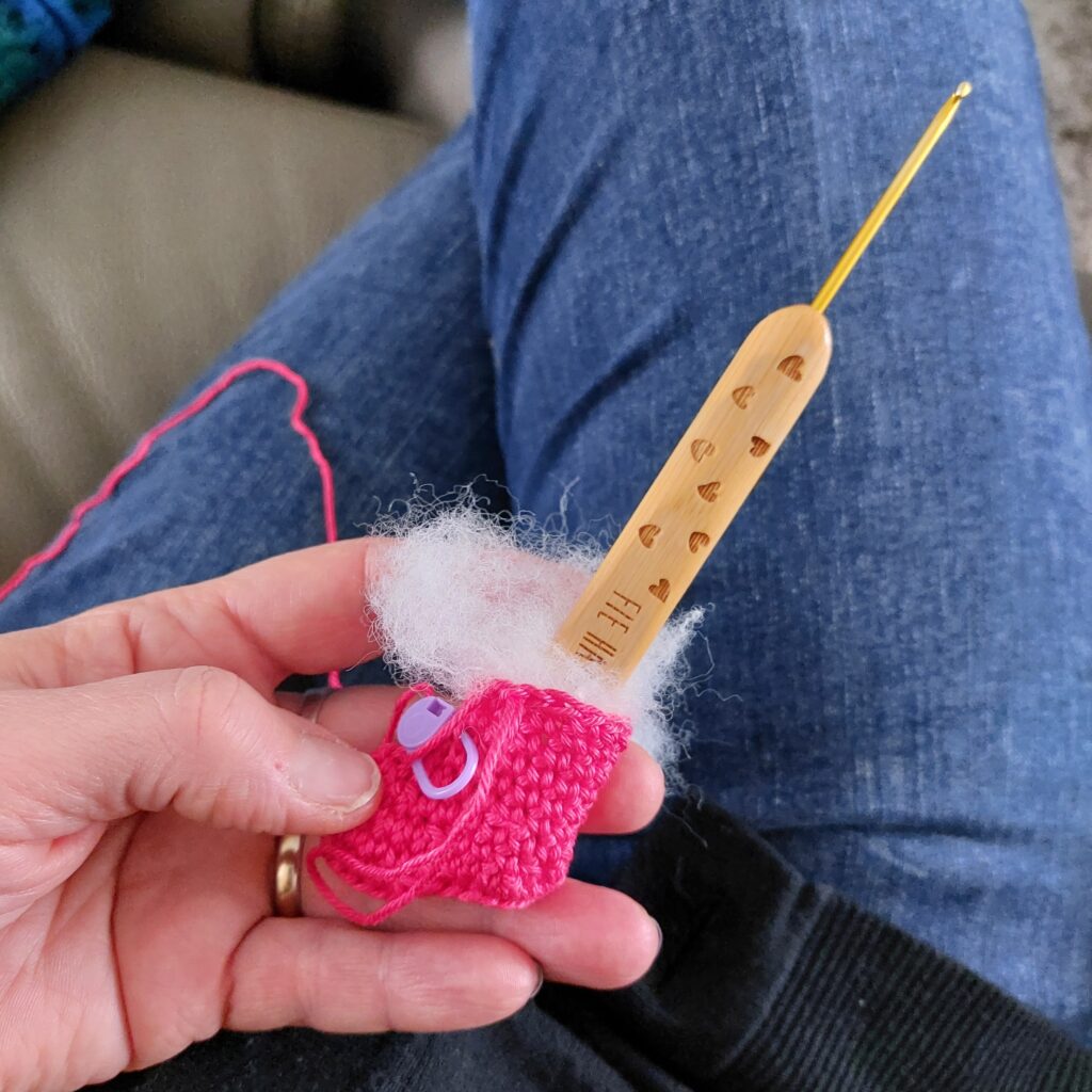 Amigurumi füllen 3